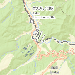 Minamimaki Street Map
