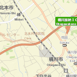Okegawa Street Map