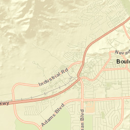 Boulder City Street Map