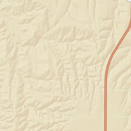 Dewey County Street Map