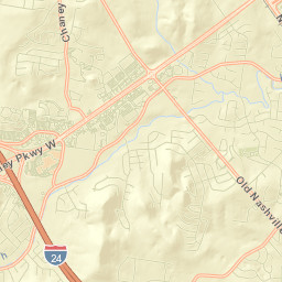 601-613 Rock Springs Road, Smyrna Street Map