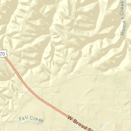 DeKalb County Street Map