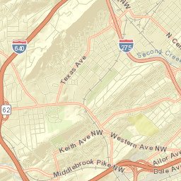 1764-1798 Sunrise Street, Knoxville, TN Street Map