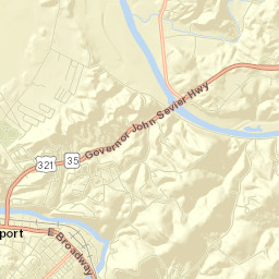 Newport Street Map