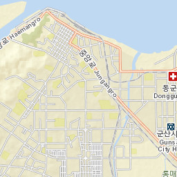 Gunsan Street Map