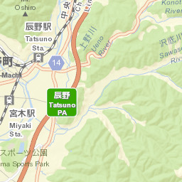 Tatsuno Street Map