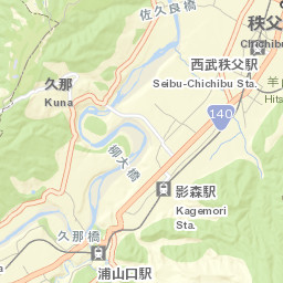 Chichibu Street Map