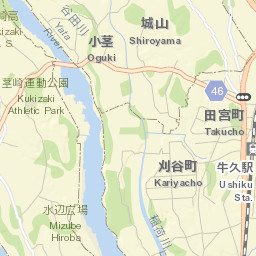 Ushiku Street Map
