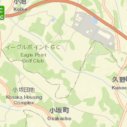 Ushiku-shi Street Map