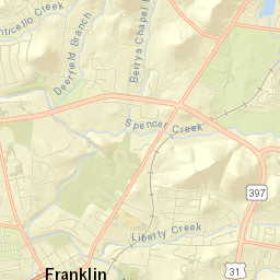Franklin Street Map