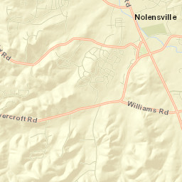 Nolensville Street Map