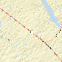 Saxapahaw Street Map