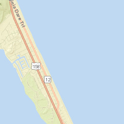 Nags Head Street Map
