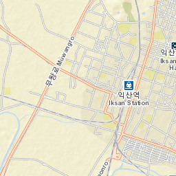 Iksan Street Map