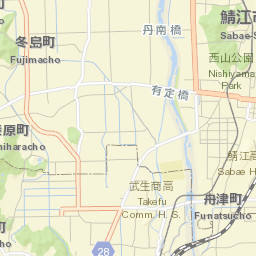 Sabae Street Map