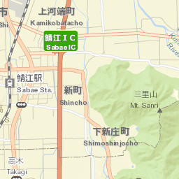 Sabae-shi Street Map
