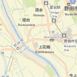 Noda Street Map