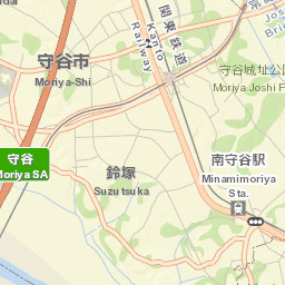 Moriya-shi Street Map