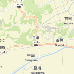 Inashiki-shi Street Map