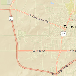 1200 West 4th Street, Tahlequah, OK 74464 Street Map