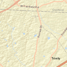 Trinity Street Map