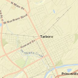 Princeville Street Map