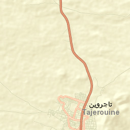 Tajerouine Street Map