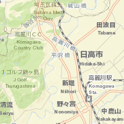 Hidaka-shi Street Map