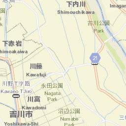 Yoshikawa Shi Street Map