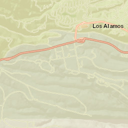 Los Alamos Street Map