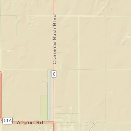 Blaine County Street Map