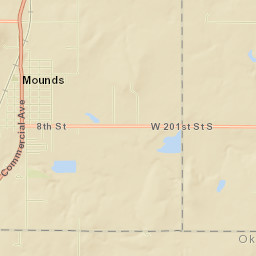 Mounds Street Map