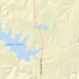 Lake Tansi Street Map