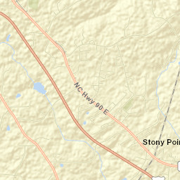 Stony Point Street Map
