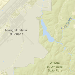 John Brantley Boulevard, Raleigh-Durham Street Map