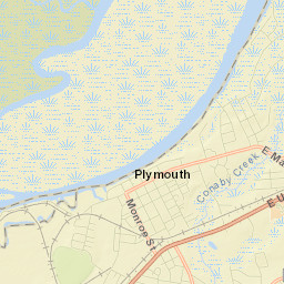 Plymouth Street Map
