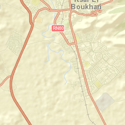 Ksar el Boukhari Street Map