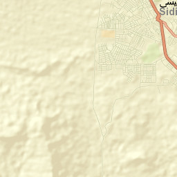 Sidi Aïssa Street Map