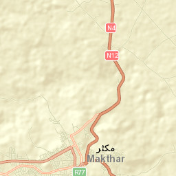 Maktar Street Map