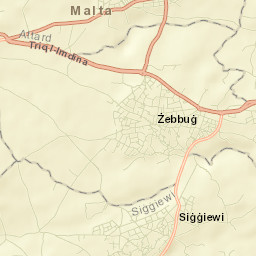 Haz-Zebbug Street Map