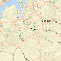 Fgura Street Map
