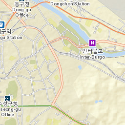 Dong-gu Street Map