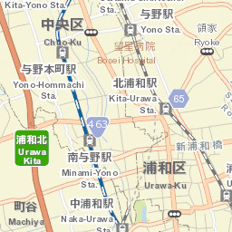 Saitama-shi Street Map