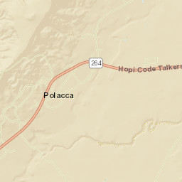 First Mesa Street Map