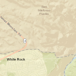 White Rock Street Map