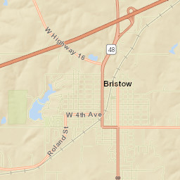 300-354 South Main Street, Bristow, OK Street Map