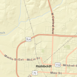 Humboldt Street Map