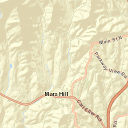 Mars Hill Street Map