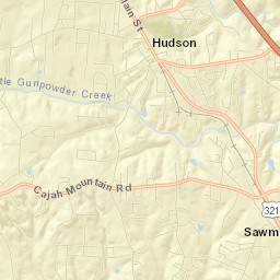 Hudson Street Map