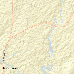 Randleman Street Map